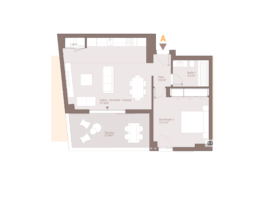Appartement San Pedro 1 – L’achèvement est provisoirement fixé pour le quatrième trimestre de l’année 2026